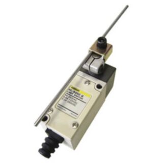 378667-Limit switch, Adjustable rod lever, With ground terminal