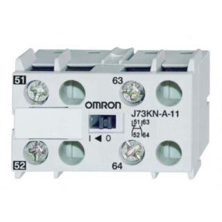 Auxiliary contacts, 2-pole, 1M1B for J7KNA-AR relay