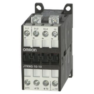 725369-Contactor (DC-coil), 3-pole, 4 kW; 10 A AC3 (400 VAC) + 1 NO, 2