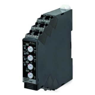 1-fase, Boven & Onder Stroombewakingsrelais, K8DT, 90x17,5 mm, stroommeetbereik: 2 tot 500 mA AC/DC, stuurspanning: 100-240 VAC, uitgang: 1x...