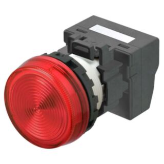 Indicatore rosso, LED 24V.cc