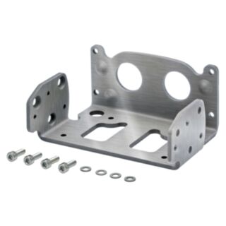 349185-Bottom/side mounting bracket + unit mounting screws