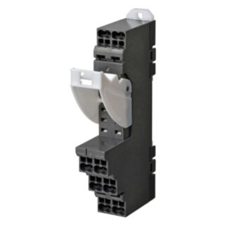 Base G2R-S Calha DIN 8 pinos Alavanca de expulsão Push-in+