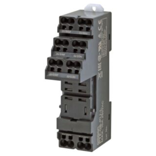 Aansluiting, DIN-rail-/opbouwmontage, 8-polig, Push-in Plus-aansluitingen