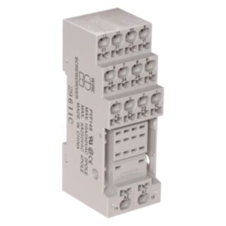 Base MY Calha DIN 5A 14 pinos Ligação rápida
