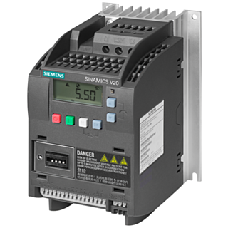 SINAMICS V20, 3 AC 380-480 V, 0,37 kW, IP20 / UL open type, FSA, A