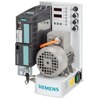 SINAMICS G120P training case in compact design. With the components: Power Module PM230 CU230P-2 Control Unit, BOP-2, I and SIMOTICS asynchronous m...