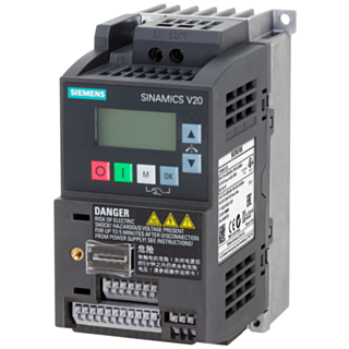 SINAMICS V20, 1 AC 200-240 V, 0,75 kW, IP20 / UL open type, FSAB, B