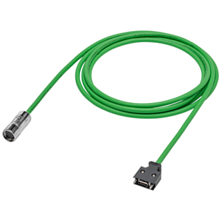 Prefabricated signal cable for incremental encoder