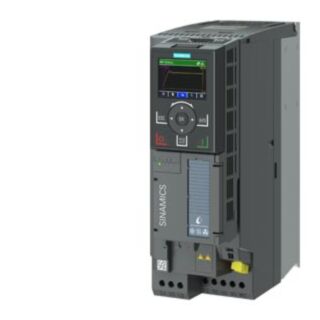SINAMICS G120X Rated power: 5.5 kW At 110% 60s, 100% 240 s Radio inter