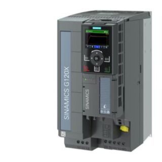 SINAMICS G120X Rated power: 11 kW At 110% 60s, 100% 240 s Radio interf