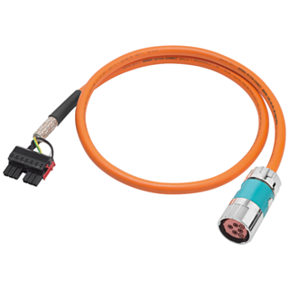 Power cable pre-assembled