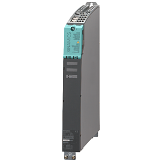 SINAMICS S120 SINGLE MOTOR MODULE EINGANG: DC 600V AUSGANG: 3AC 400V, 18A BAUFORM BOOKSIZE COMPACT INTERNE LUFTKUEHLUNG OPTIMIERTE PULSMUSTER UND U...