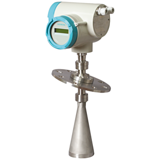 SITRANS LR460 Radar level transmitter with horn: continuous, non-contact, 100...