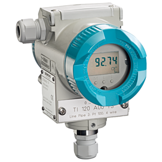 SITRANS TF temperature trans- mitter in housing for field mounting, two-wire ...
