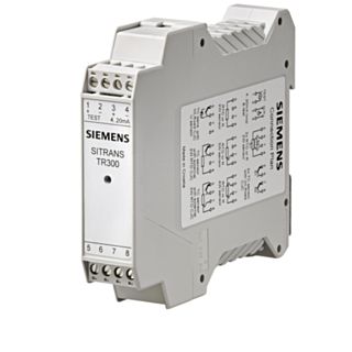 Temperature transmitter SITRANS TR300, for mounting on a standard DIN rail, t...