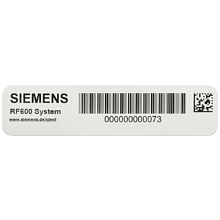 Label RF630L (special version), PET, ISO 18000-6C, EPC Class 1 GEN 2