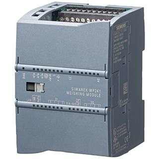 SIWAREX WP241 belt weigher electronic (1 channel) for strain gauge load cells / full bridges (1-4mV/V) for SIMATIC S7-1200 or stand alone, RS485 an...