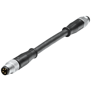 SIMATIC RF200/RF300, adapter for RF ANT, 2xM8, highly flexible, 0.14 m
