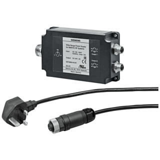 Wide-range power supply unit with network cable UK for SIMATIC RF systems
