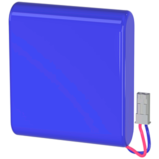 SIMATIC RTLS accessory battery pack RTLS transponder, RTLS4084T Plus battery pack with plug-in contact.