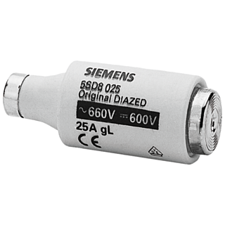 DIAZED fuse link 690 V for cable and line protection operational class gG