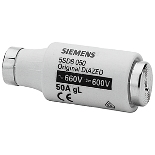 DIAZED fuse link 690 V for cable and line protection operational class gG