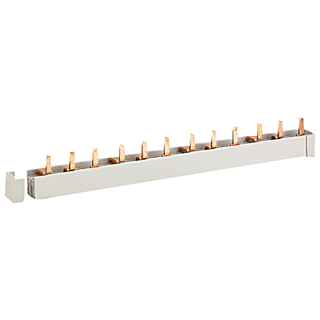 Busbar, 3-phase for N circuit breakers 5SQ for 12 MW, 210 mm long, 16 mm2 CU