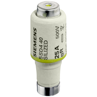SILIZED fuse link 500 V for semiconductor protection quick-acting, size DII, E27