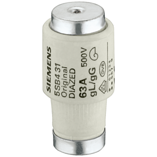 DIAZED fuse link, size DIII In=35 A In=500 V AC/440 V DC