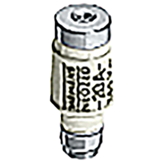 NEOZED fuse link, D01, 13 A, gG, Un AC: 400 V, Un DC: 250 V