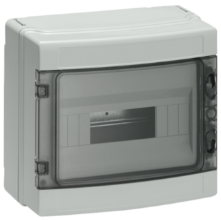 SIMBOX Universal WP wall-mounted distribution board, surface-mounting, IP65 1-tier, 18 MW, without terminal strip
