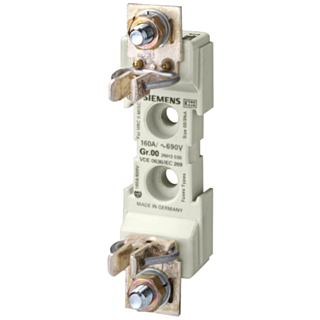 LV HRC FUSE BASE S00  1-P PAD-TYPE