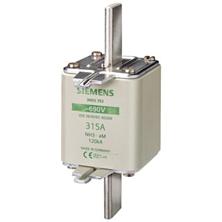 LV HRC fuse NH3 315A aM 690Vac