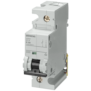 Miniature circuit breaker 230/400 V 10 kA, 1-pole, B, 80 A, D=70 mm