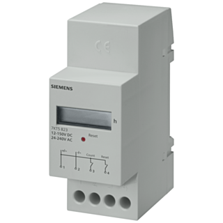 Electronic time counter 12-150 V DC, 24-240 V, 50 Hz