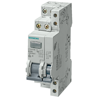 20 A 3 NO control switch 1 lamp 230 V with auxiliary current switch 1 NO + 1 NC