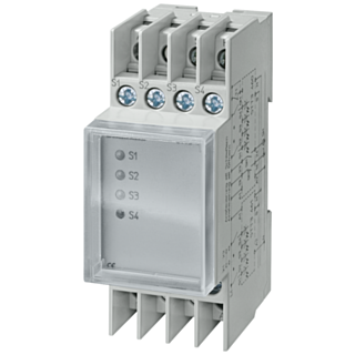 Fault signaling relay T5570 230 V AC 5 A additional detector with transparent cap