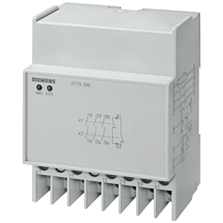 EMERGENCY STOP relay T55 230 V 10 A installation depth 55 mm