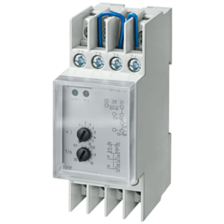 Overcurrent relay T5570 230 V AC 1/5/10/15 A 1-phase with transparent cap