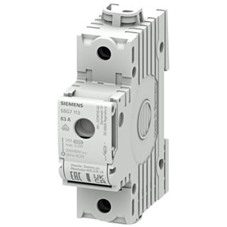 MINIZED, switch disconnector with fuse, D02, 1-pole, In: 63 A, Un AC: 230 V