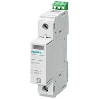 Surge arrester type 2, requirement class C, UC 350 V protective modules
