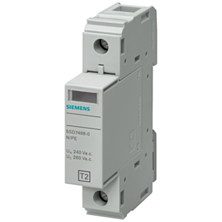 Surge arrester type 2, requirement class C, UC 260 V protective modules