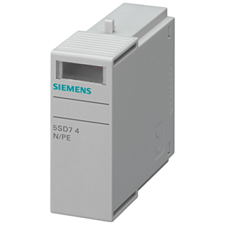 Plug-in part type 2 N-PE requirement class C, UC 260 V 1-pole