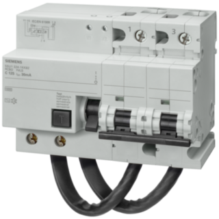 RCBO, 10 kA, 2P, type A, 30 mA, B-char, In: 125 A, Un AC: 230 V