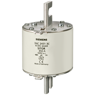SITOR fuse link, with slotted blade contacts, NH3, In: 200 A, gR