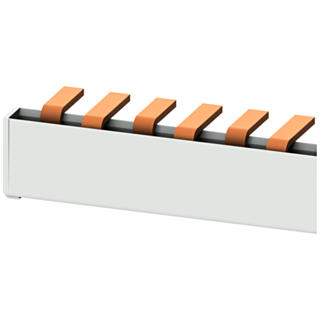 2-phase busbar, 12 MW 32 A for terminals with 6 mm2 (for 5MW8 1+2, 5TE4 8, 5TE5 8