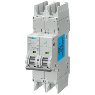 Miniature circuit breaker 10 kA, 2-pole, D, 4 A according to UL 489-480Y/277 V