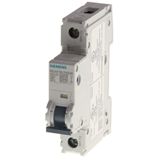 Miniature circuit breaker 240 V 14 kA, 1-pole, D, 4 A, D=70 mm acc. to UL 489