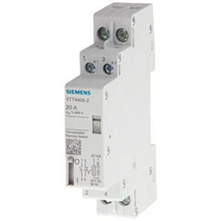 Remote switch contact for 20 A voltage 24 V DC 1 changeover contact